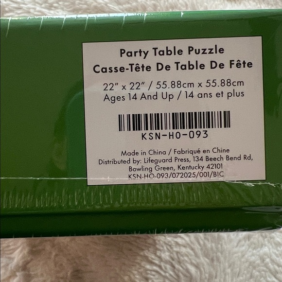 Kate Spade “Party Table” Puzzle - Picture 2 of 3